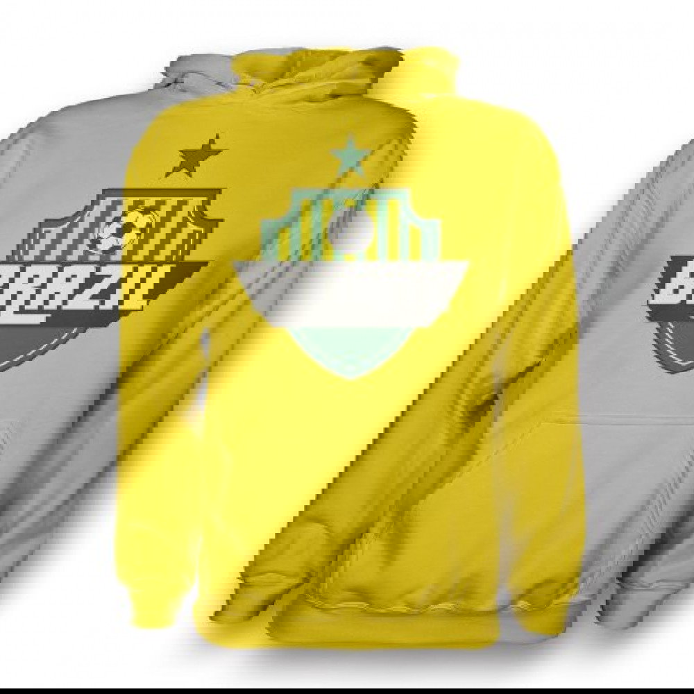 Brazil Country Logo Hoody (yellow) - Kids