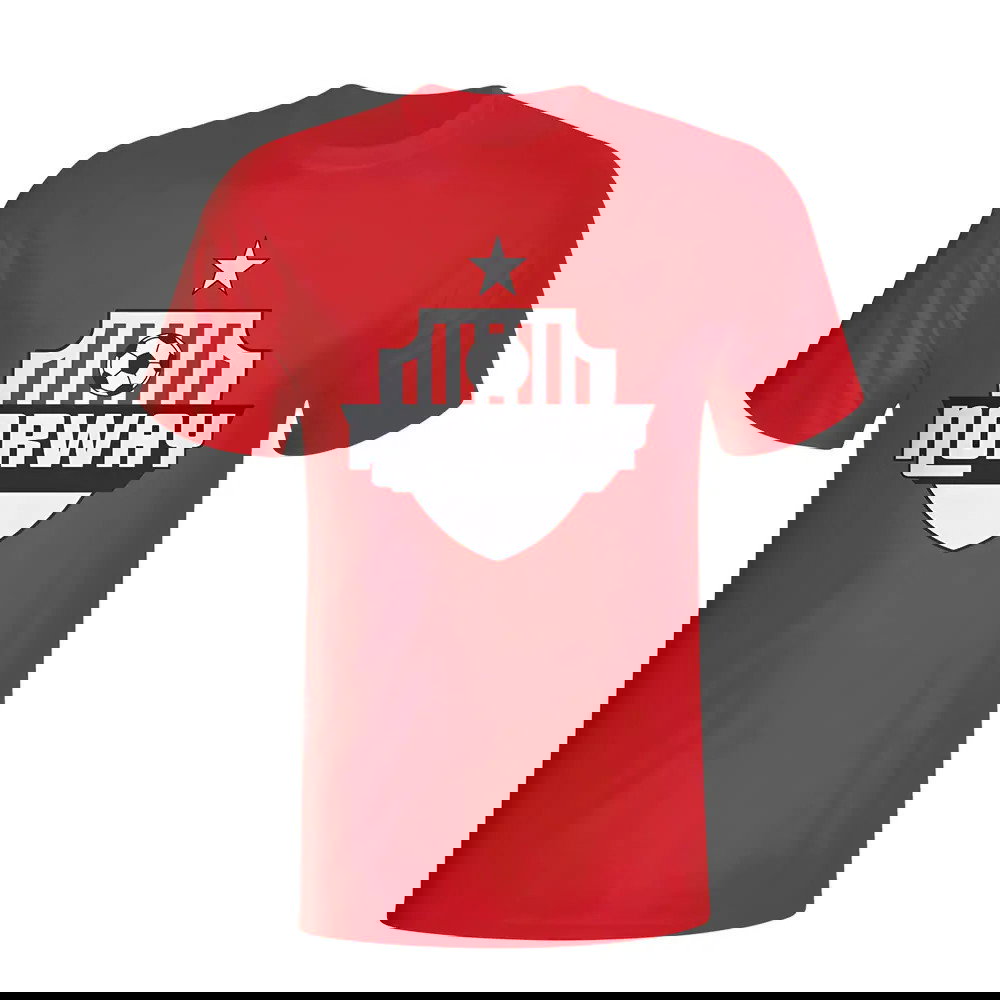 Norway Country Logo T-shirt (red)