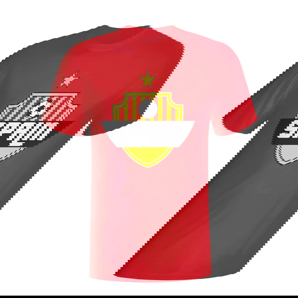 Spain Country Logo T-shirt (red)