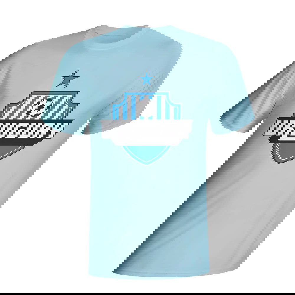 Uruguay Country Logo T-shirt (sky Blue)