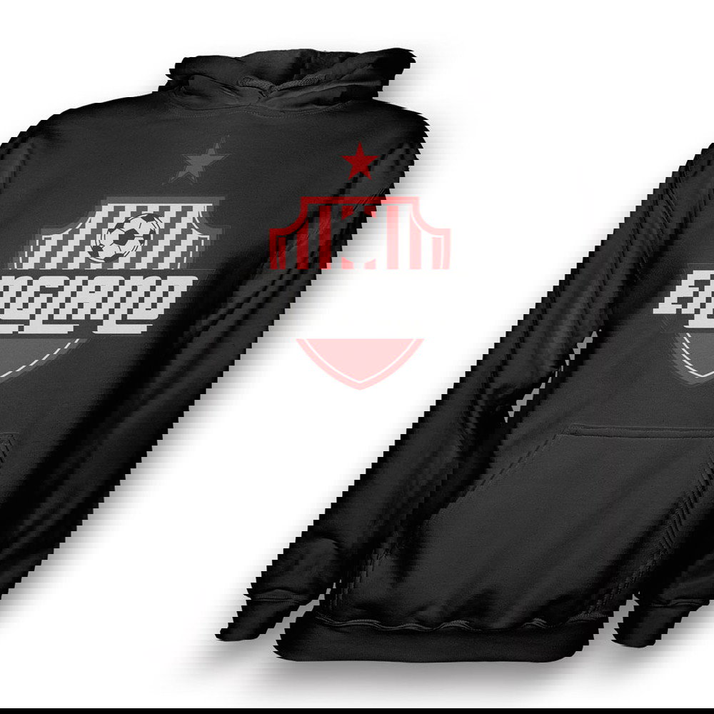 England Country Logo Hoody (black) - Kids