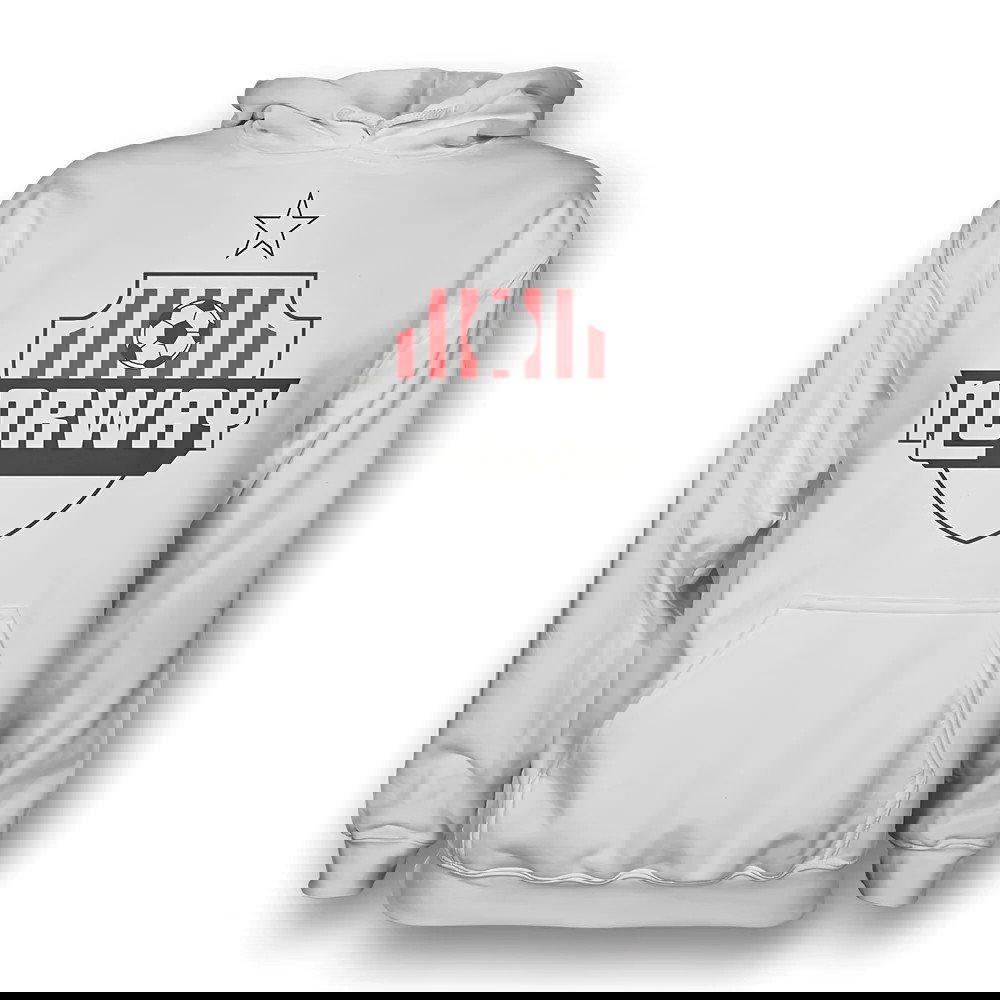 Norway Country Logo Hoody (white)