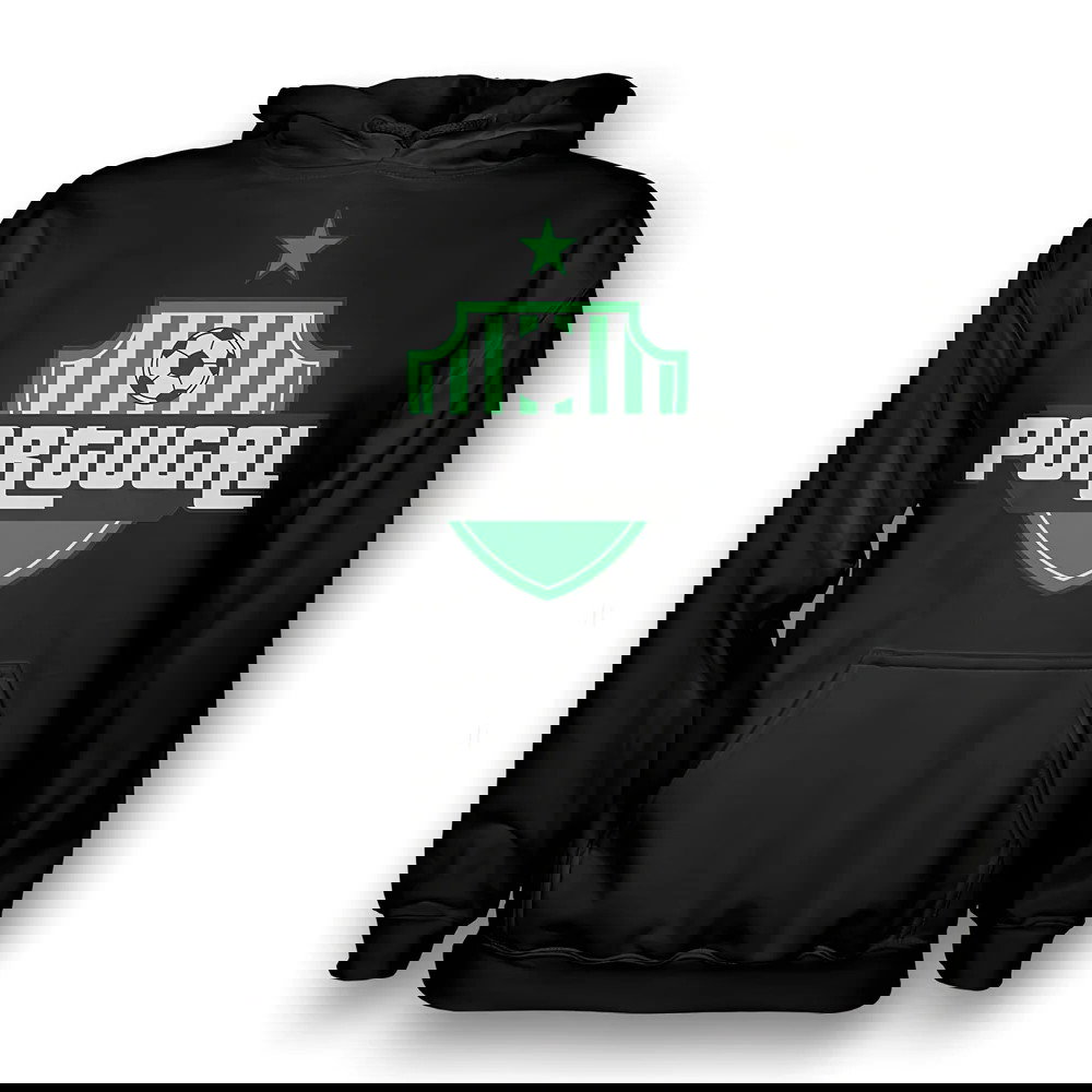 Portugal Country Logo Hoody (black)