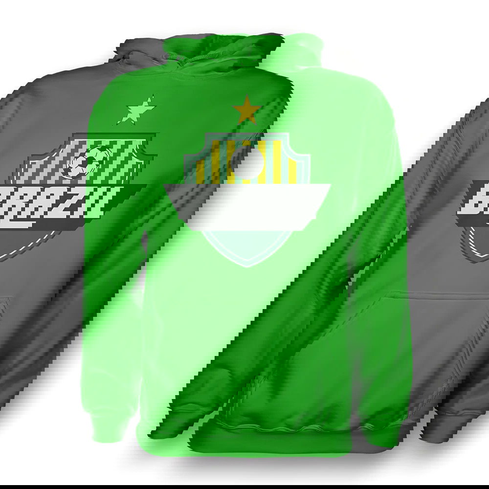 Brazil Country Logo Hoody (green) - Kids