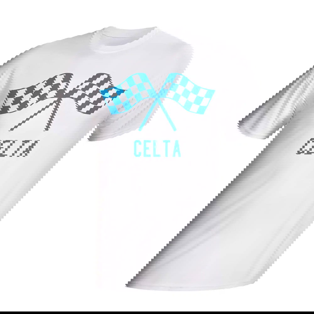 Celta Vigo Waving Flags T-shirt (white) - Kids