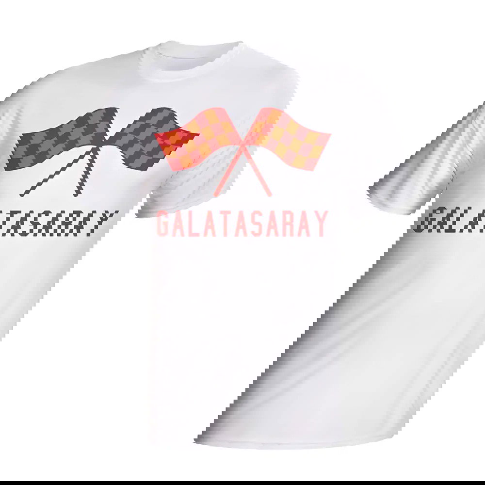 Galatasaray Waving Flags T-shirt (white)