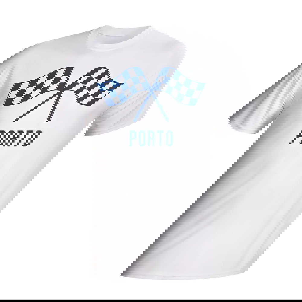 Porto Waving Flags T-shirt (white)