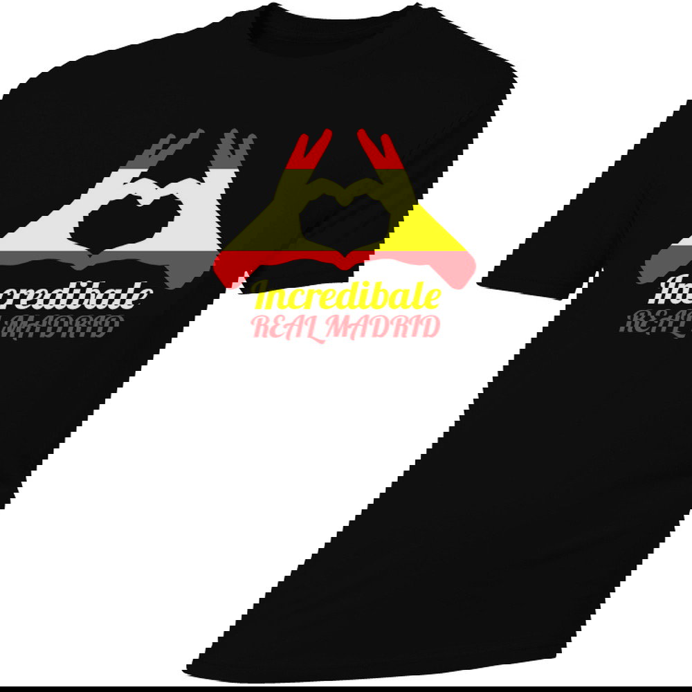 Gareth Bale Real Madrid Incredibale T-Shirt (Black)