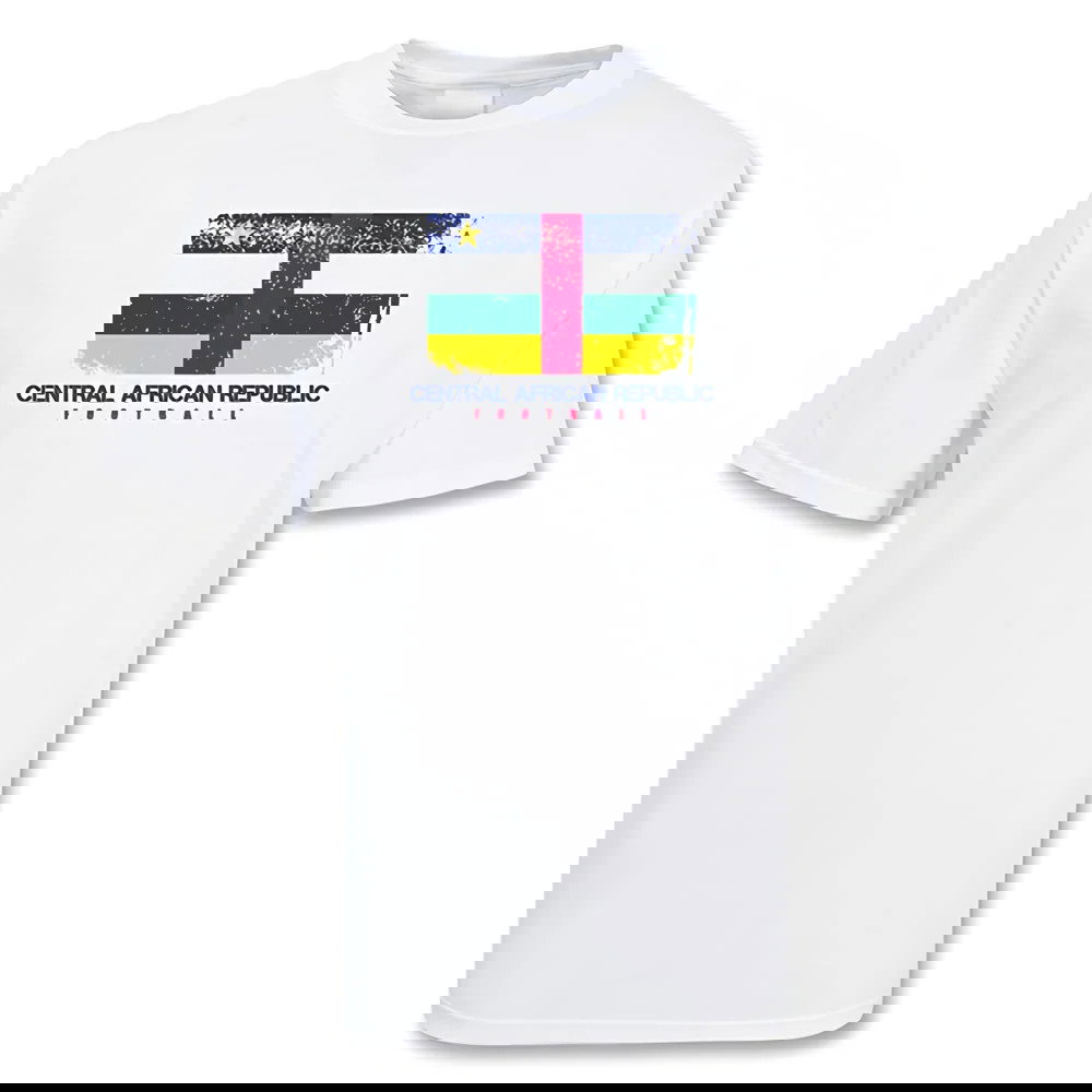 Central African Republic Football T-shirt (white)