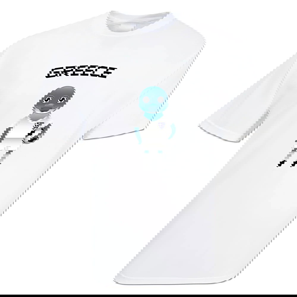 Greece Mascot Soccer T-shirt