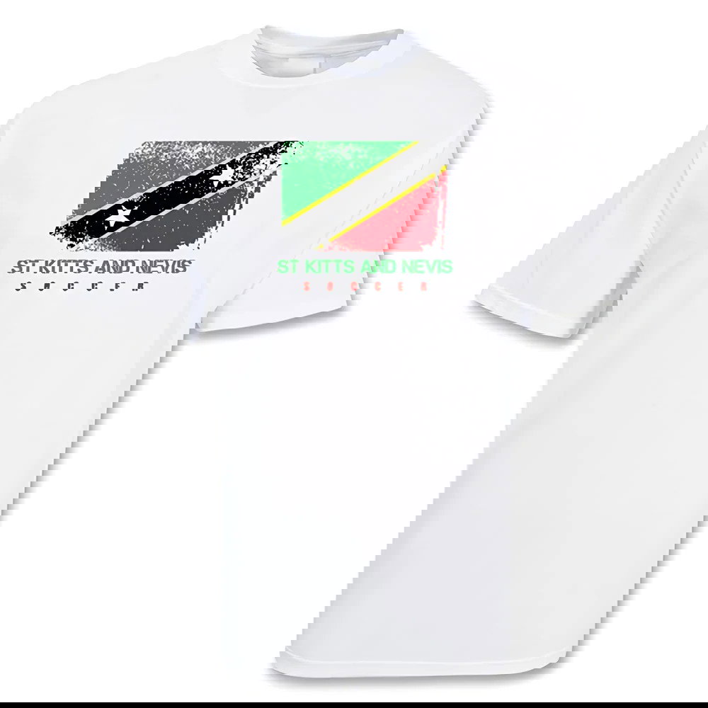 St Kitts And Nevis Soccer T-shirt