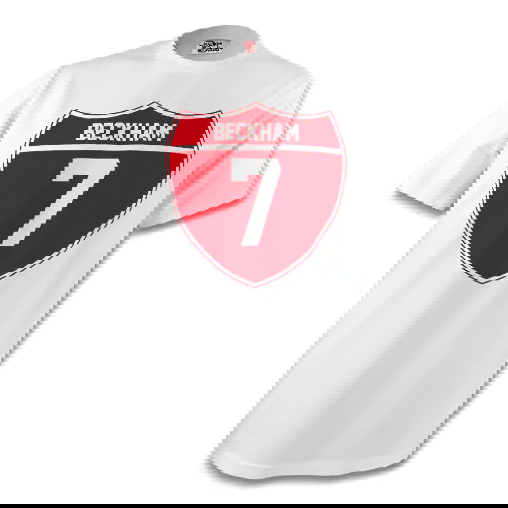 David Beckham England Crest Tee (white) - Kids