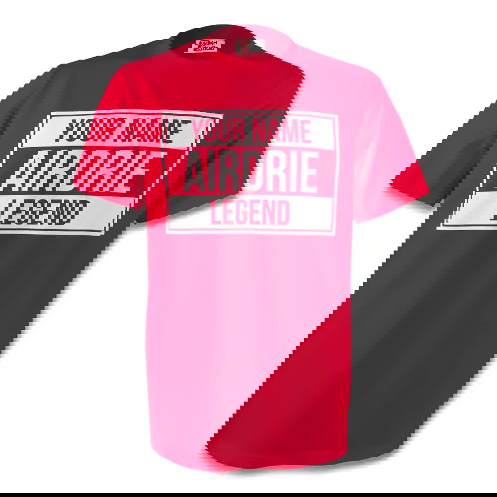 Your Name Airdrie Legend Tee (red)