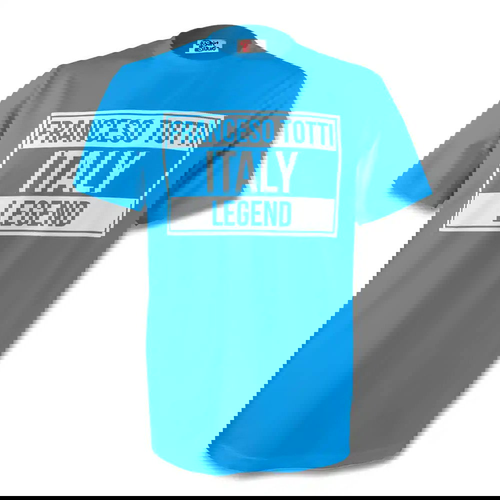 Francesco Totti Italy Legend Tee (sky Blue)