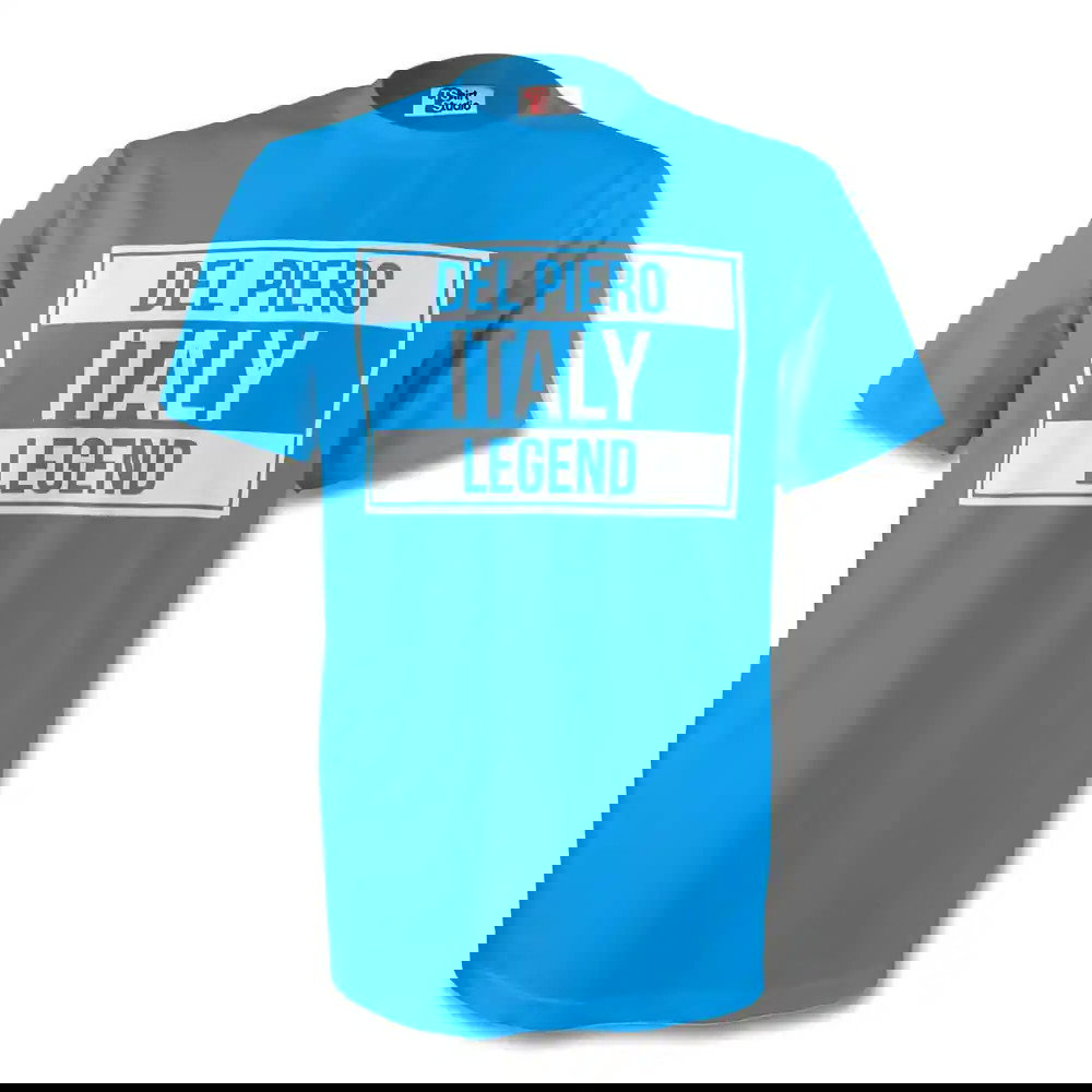 Alessandro Del Piero Italy Legend Tee (sky Blue)