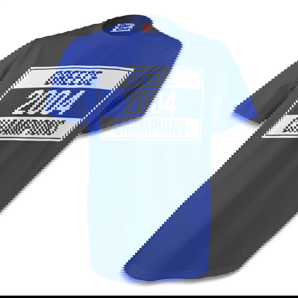 Greece 2004 Champions Tee (blue)