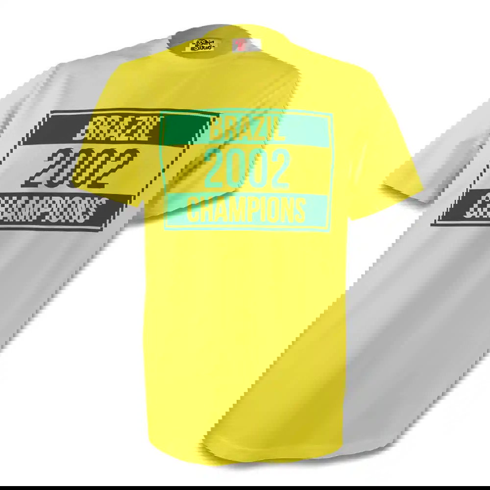 Brazil 2002 Champions Tee (yellow)