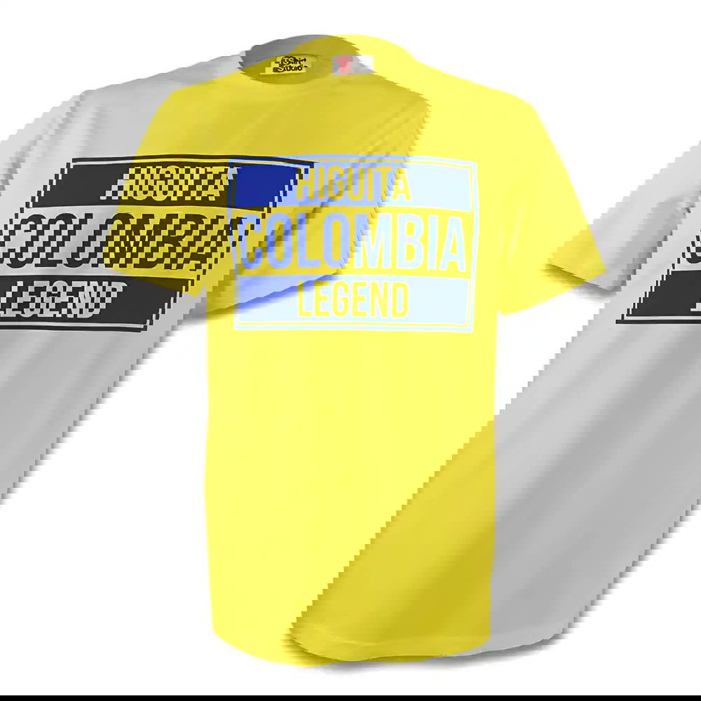 Rene Higuita Colombia Legend Tee (yellow)