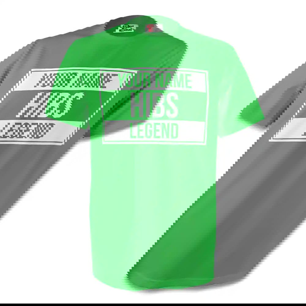 Your Name Hibs Legend Tee (green) - Kids