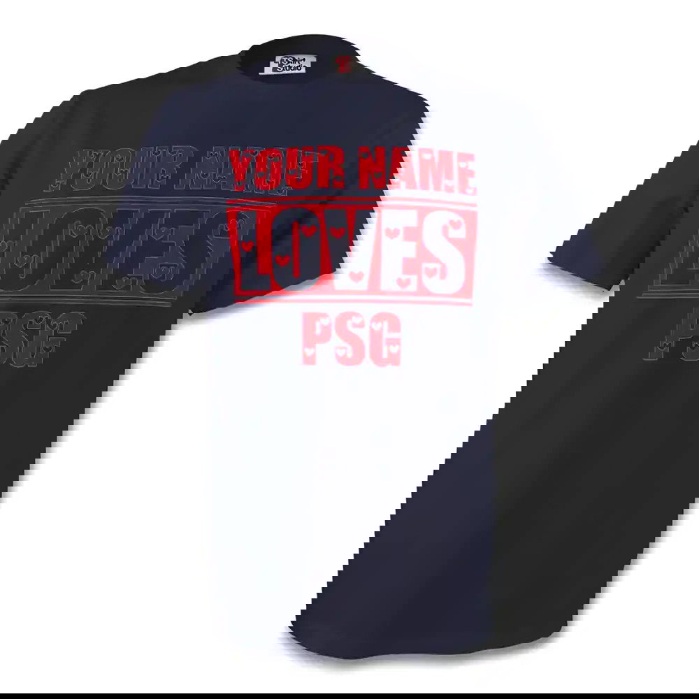 Your Name Loves Psg T-shirt (navy) - Kids