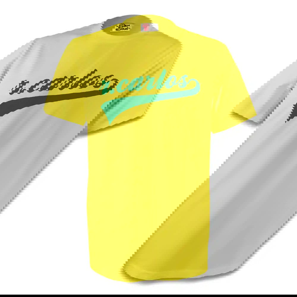 Roberto Carlos Brazil Signature Tee (yellow)