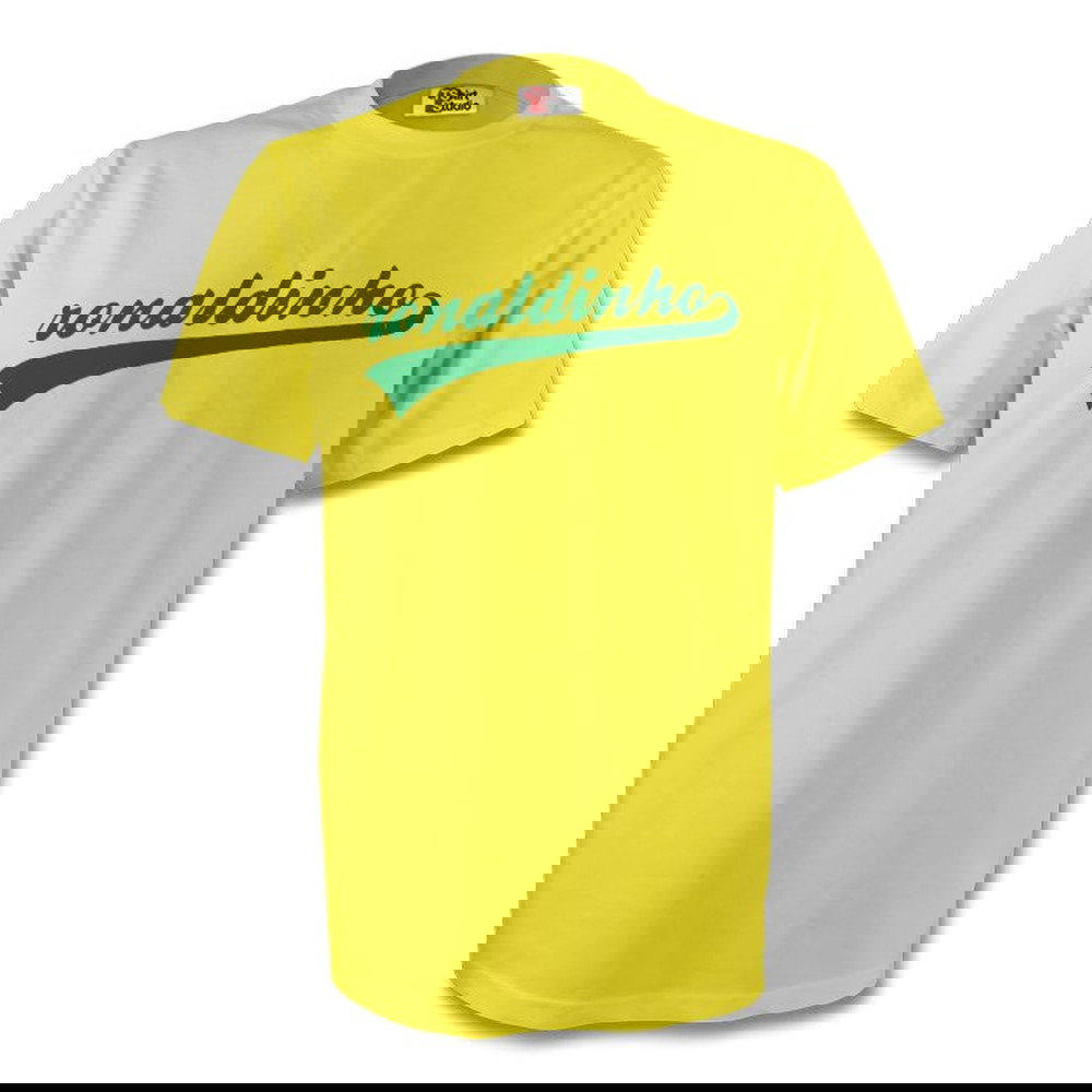 Ronaldinho Brazil Signature Tee (yellow)