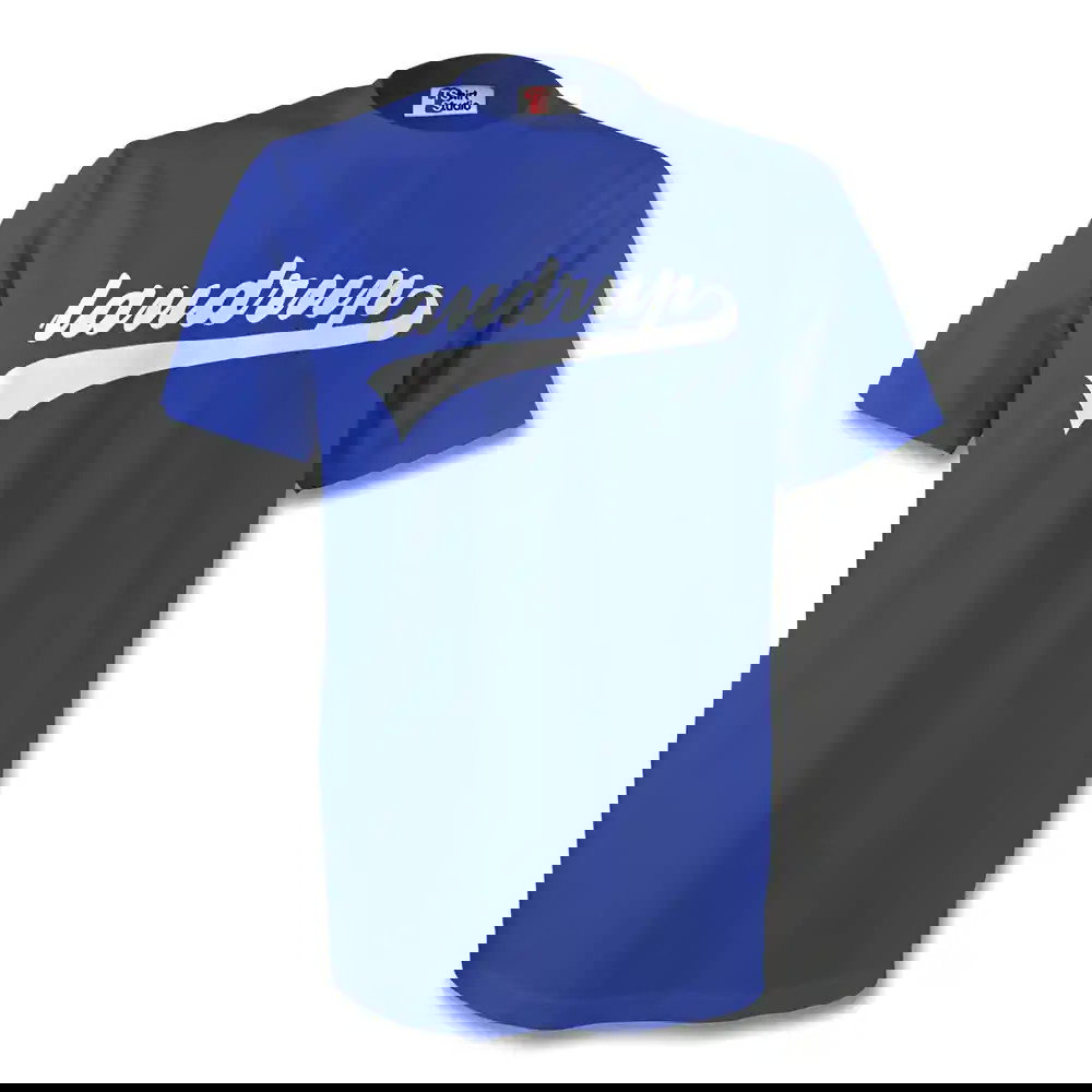 Brian Laudrup Rangers Signature Tee (blue)