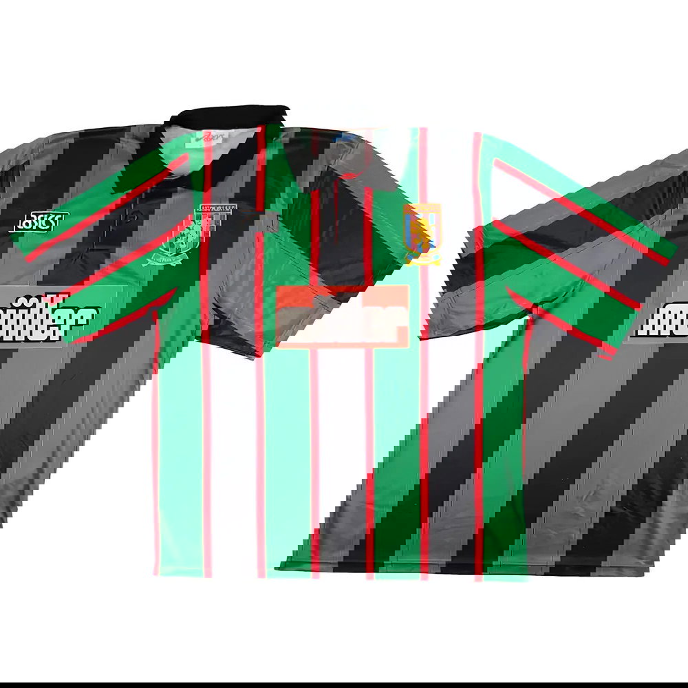 Aston Villa 1993-95 Away Shirt (L) (Good) (Yorke 18)