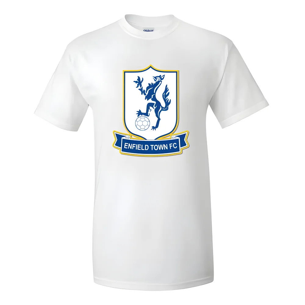 Enfield Town Official Badge T-Shirt (White)