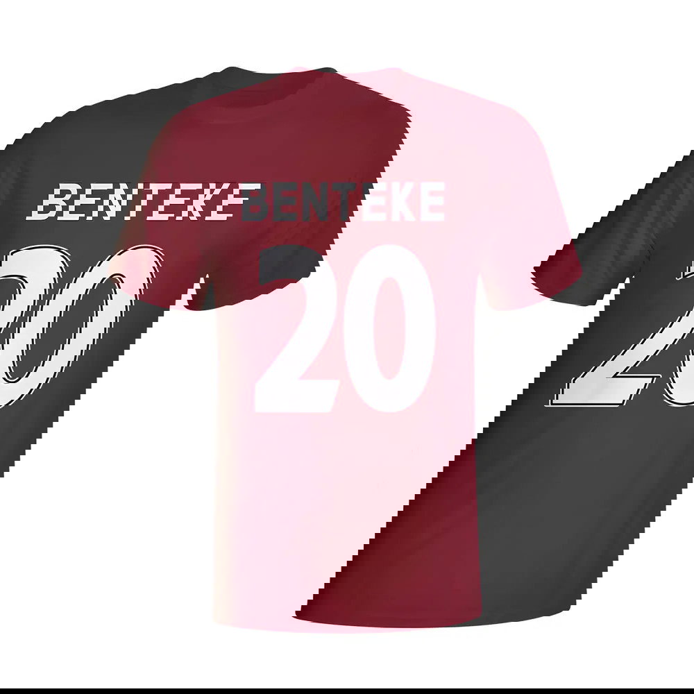 Christian Benteke Aston Villa Hero T-shirt (maroon)