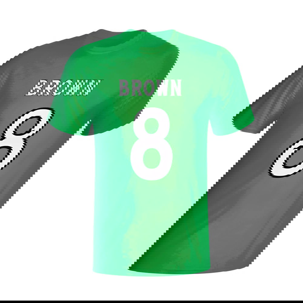 Scott Brown Celtic Hero T-shirt (green)