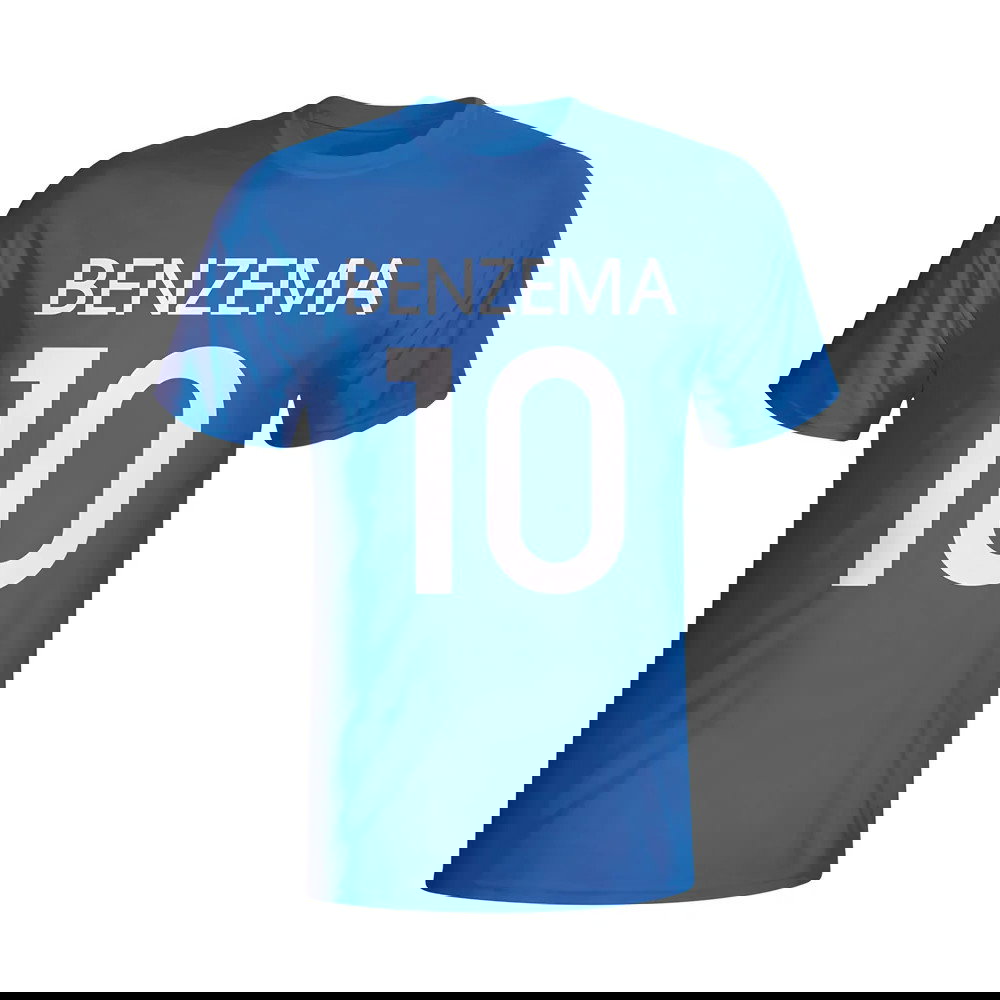 Karim Benzema France Hero T-shirt (blue) - Kids