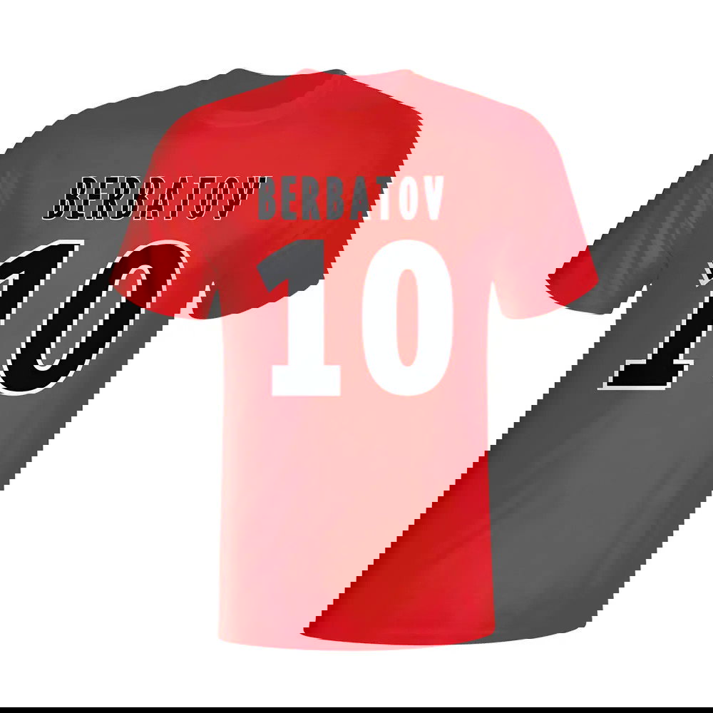 Dimitar Berbatov Monaco Hero T-shirt (red) - Kids