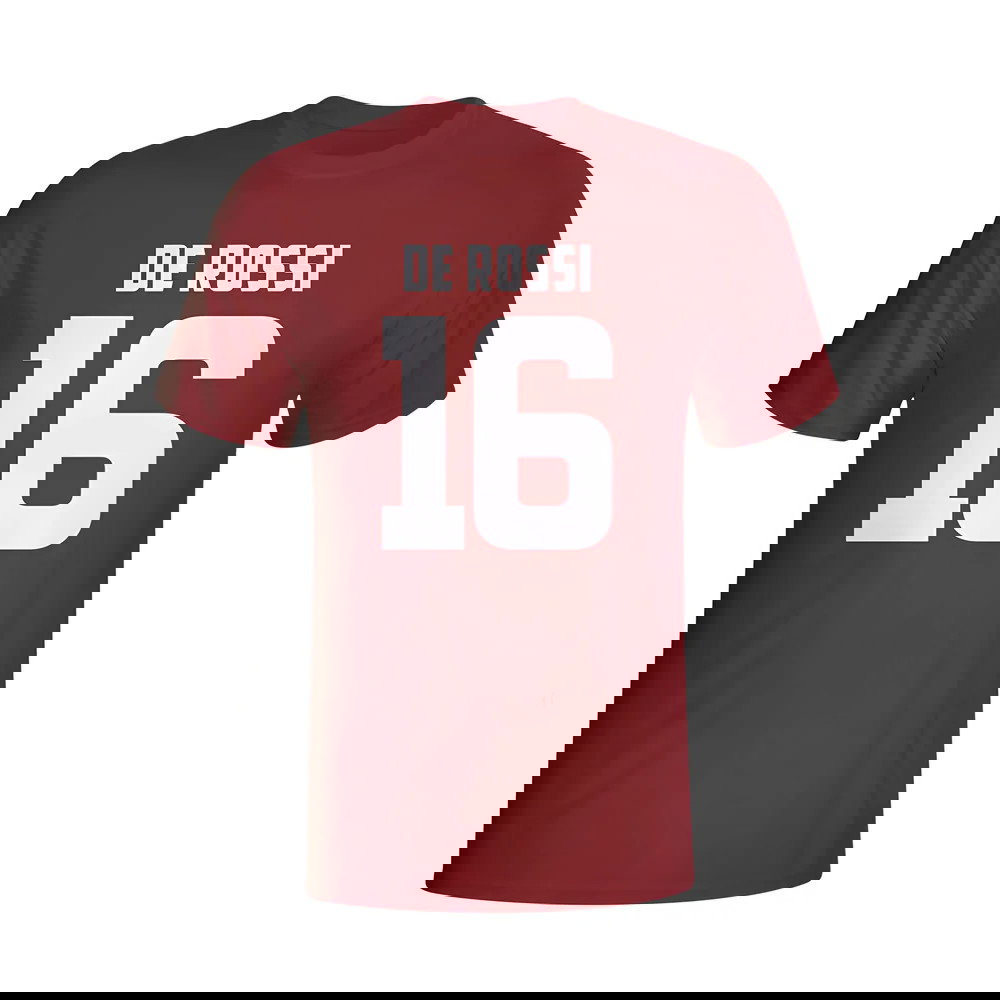 Daniele De Rossi Roma Hero T-shirt (maroon)