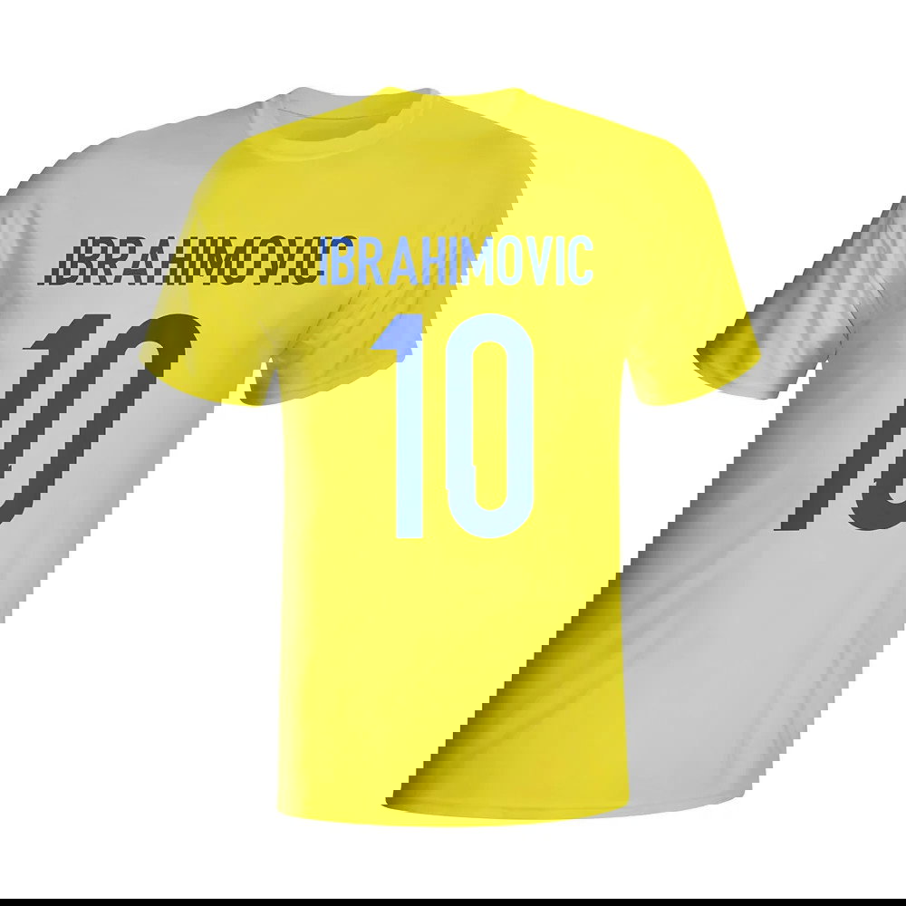 Zlatan Ibrahomovic Sweden Hero T-shirt (yellow) - Kids