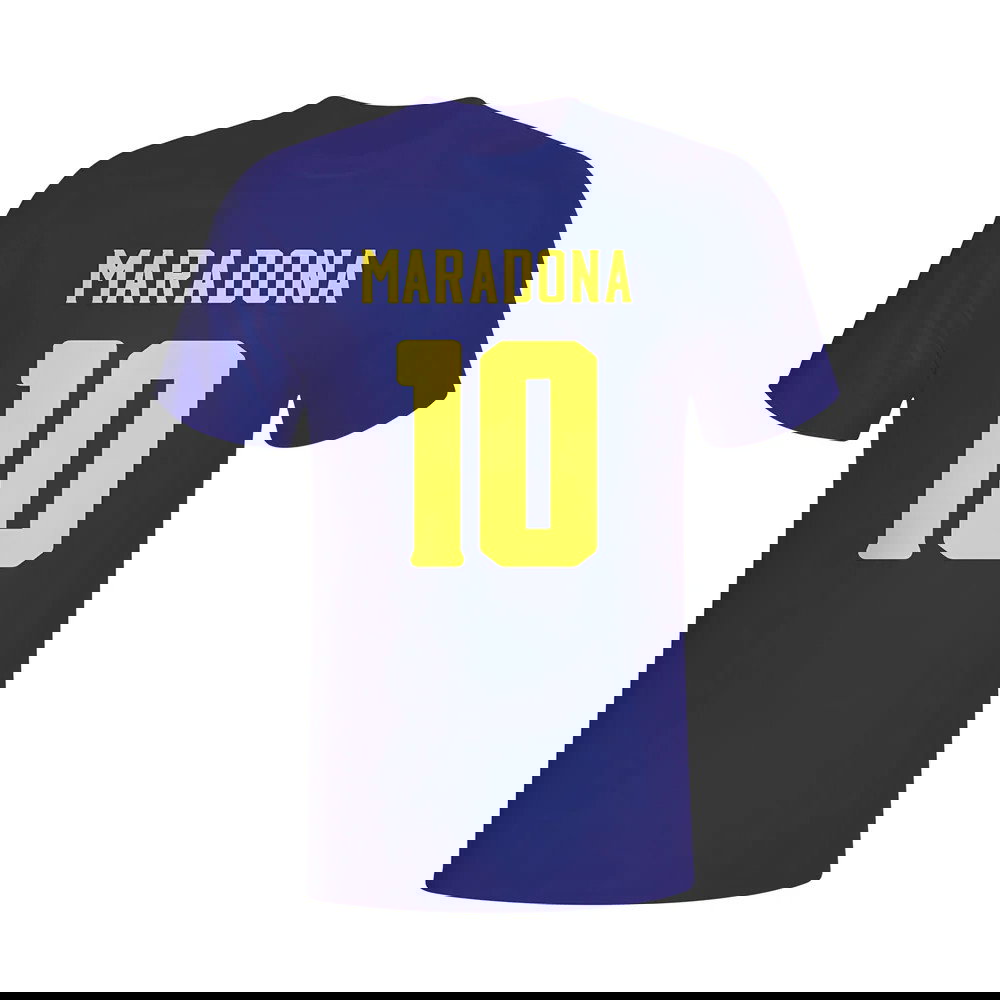 Diego Maradona Boca Juniors Hero T-shirt (navy) - Kids