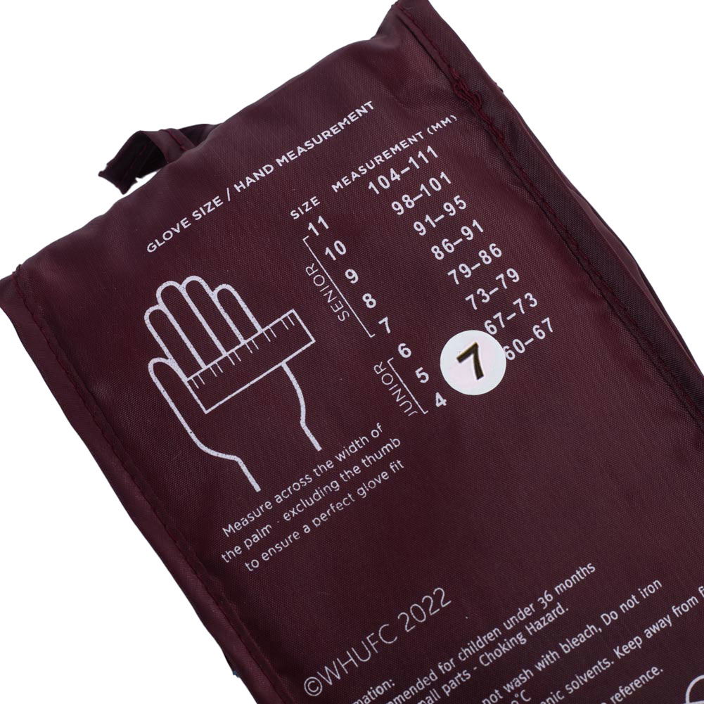 West Ham United FC Delta Goalkeeper Gloves Yths