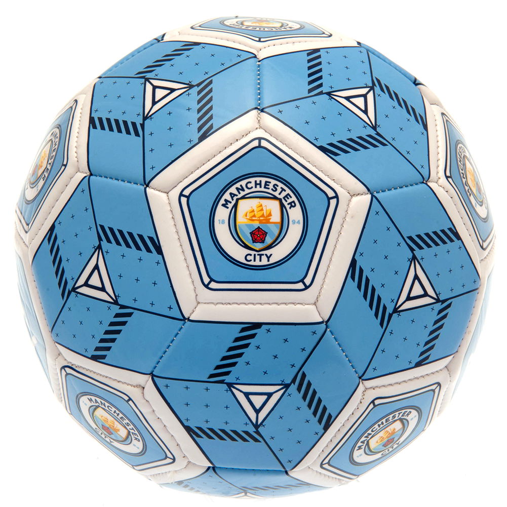 Manchester City FC Hex Size 3 Football