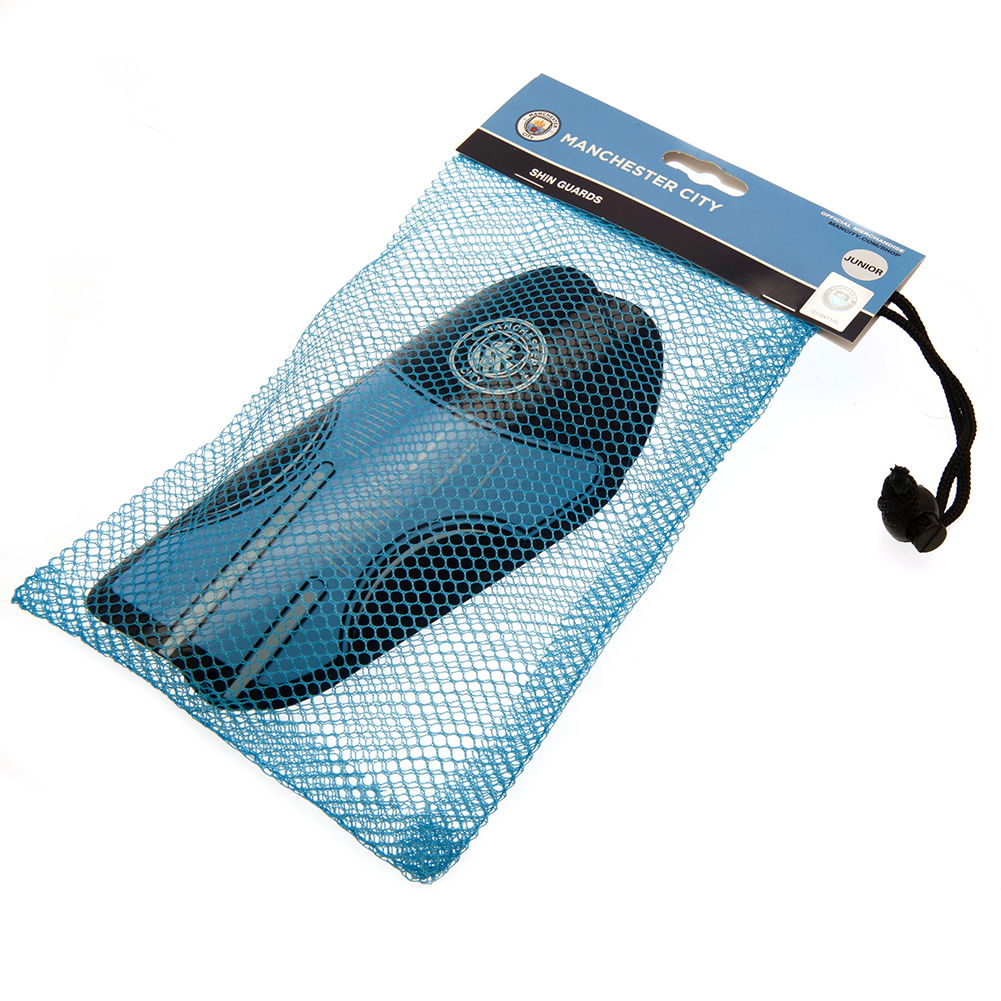 Manchester City FC Delta Shin Pads Kids