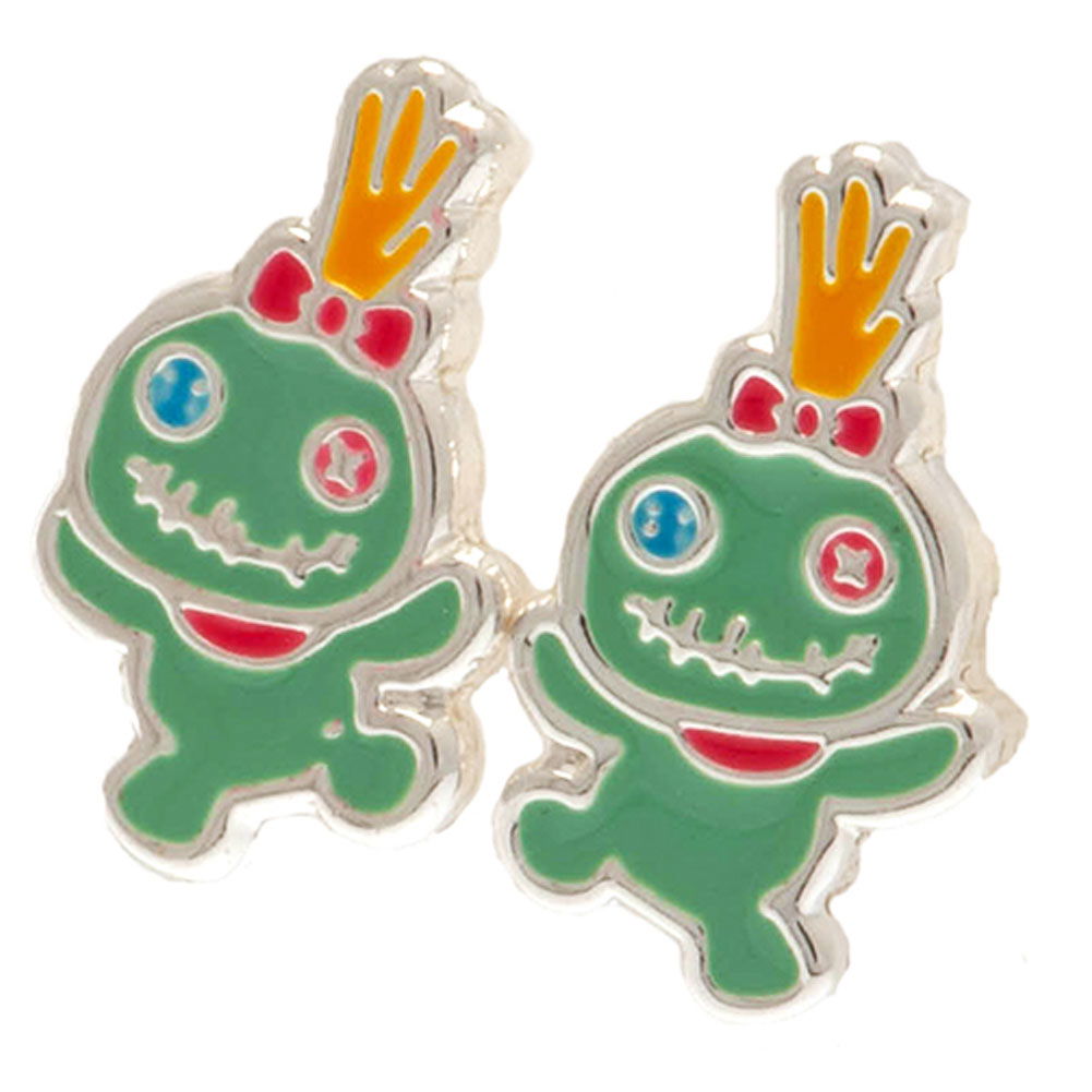 Lilo & Stitch Plated Brass Earring Set