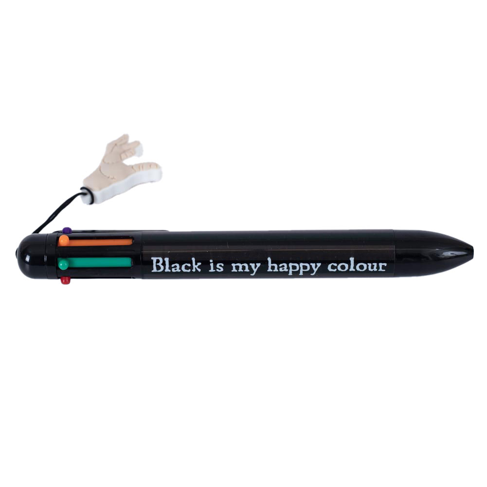 Wednesday Multi Coloured Pen