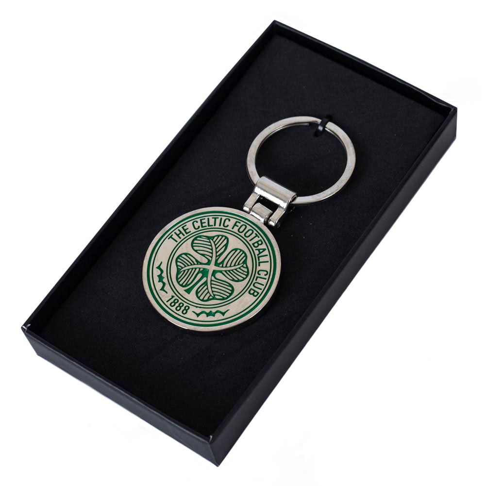 Celtic FC Boxed Crest Keyring