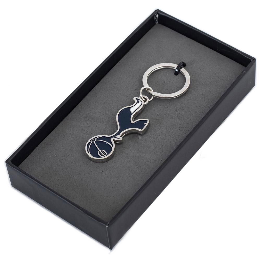 Tottenham Hotspur FC Boxed Crest Keyring