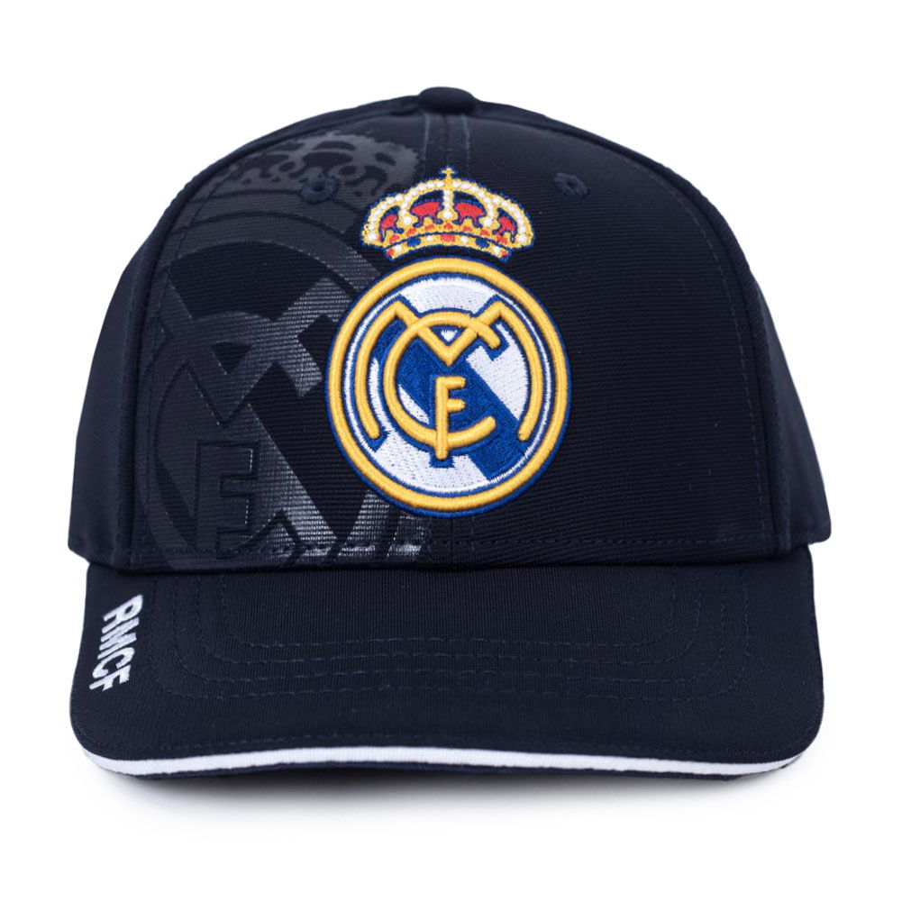 Real Madrid CF Navy Debossed Cap