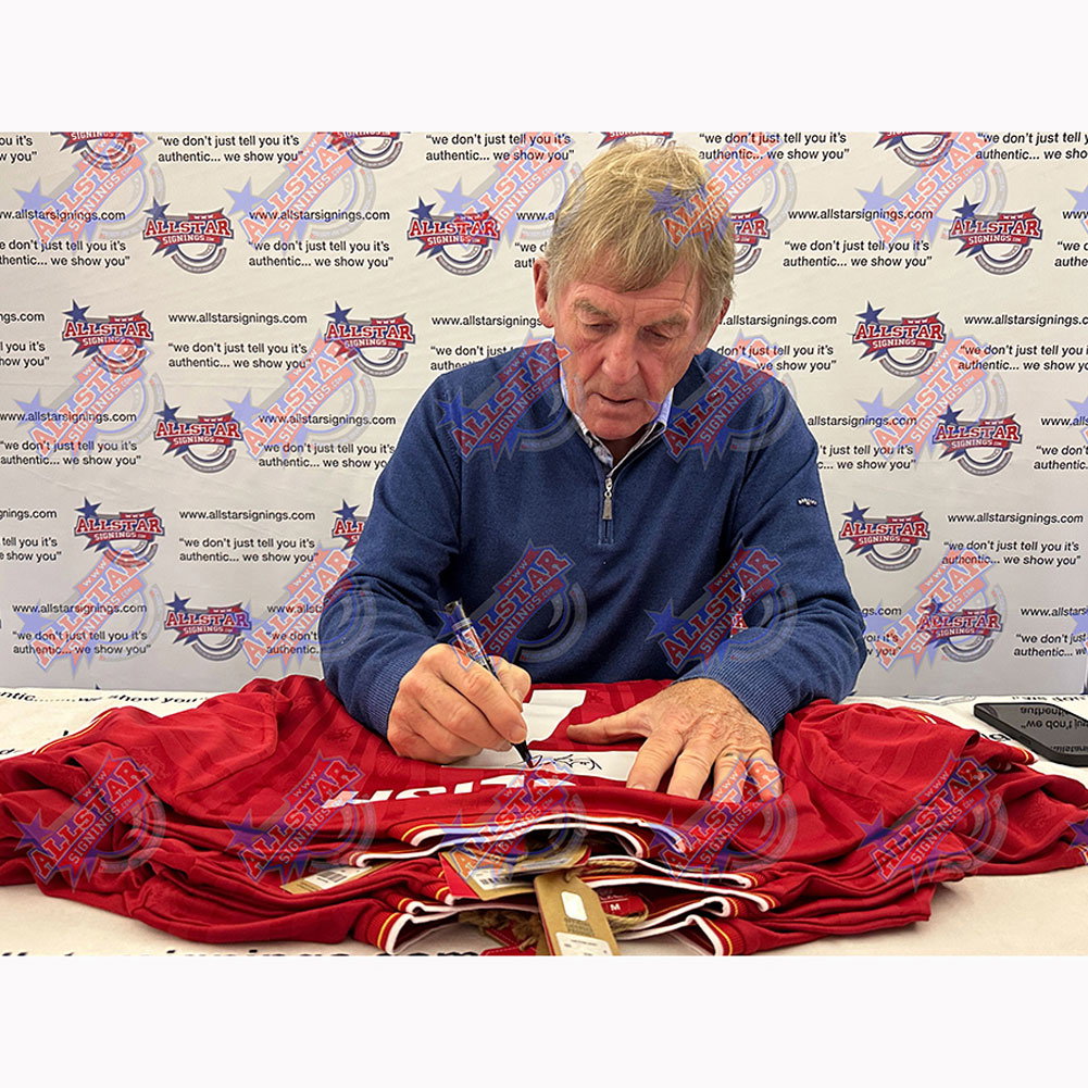 Liverpool FC 1986 Dalglish Signed Shirt