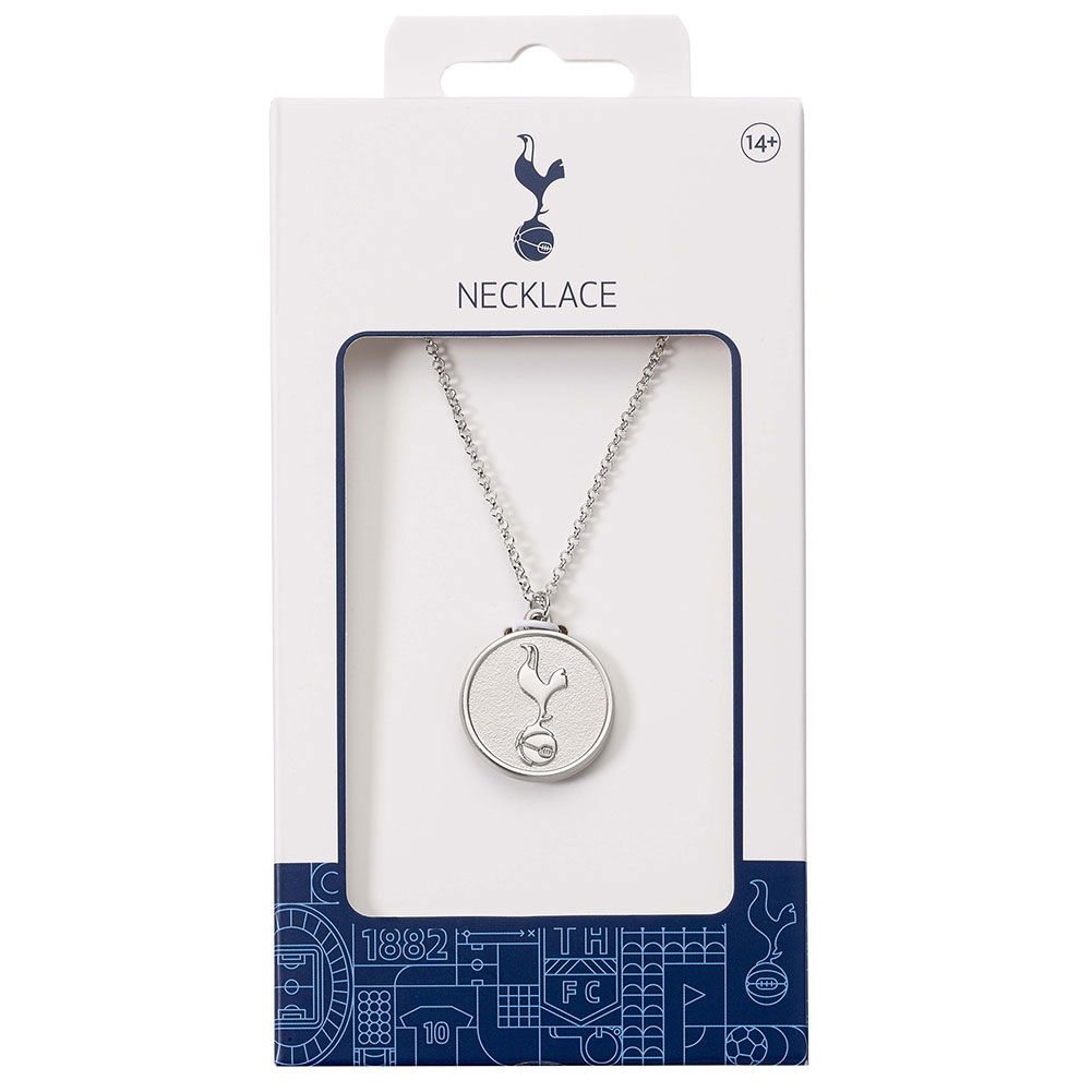 Tottenham Hotspur FC Silver Finish Necklace