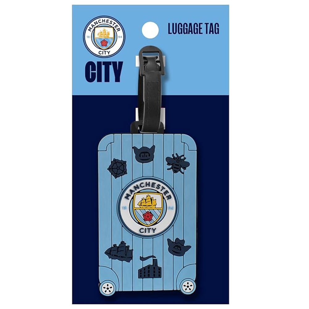 Manchester City FC Luggage Tag