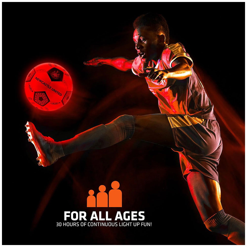 Newcastle United FC LED Glow Football