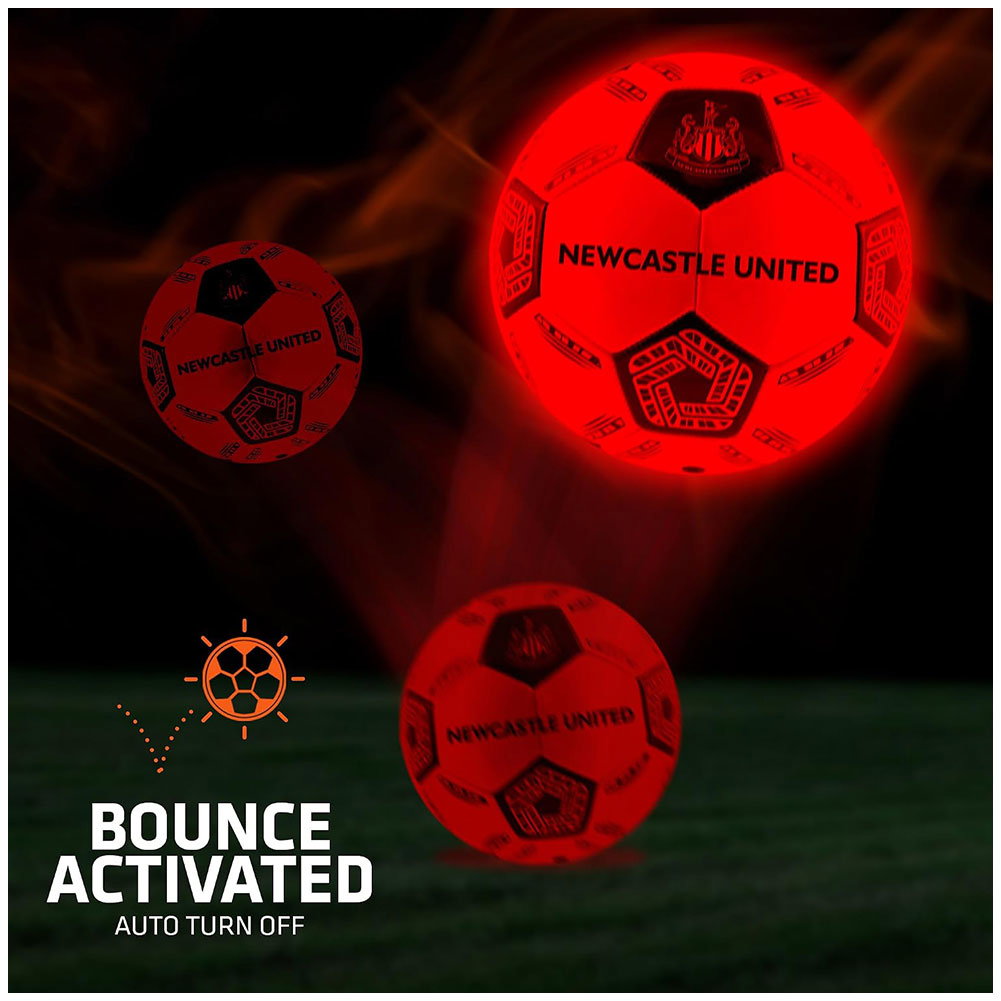Newcastle United FC LED Glow Football