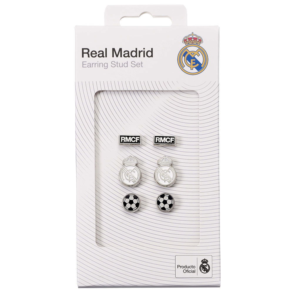 Real Madrid CF Stud Earring Set